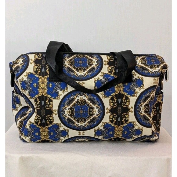 NEW Alice + Olivia By Stacey Bendet Duffel Bag Sport Weekender Romance Pattern - Picture 1 of 16